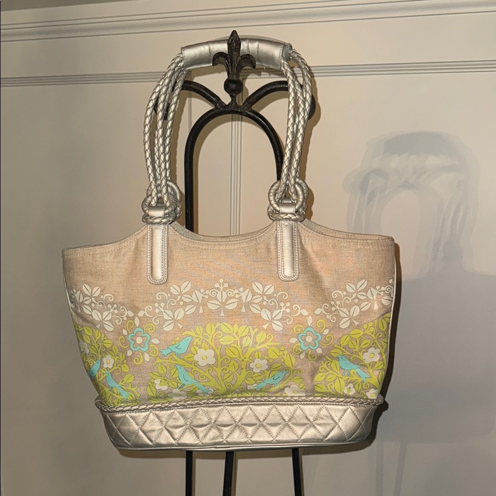 Vera Bradley 5 pc tote set Sittin' in a Tree